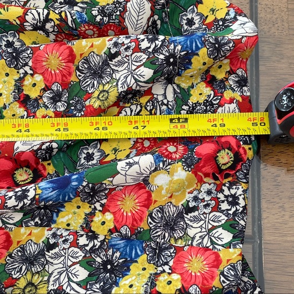 Rebecca Minkoff Tina Tie Waist Floral Midi Dress - Picture 14 of 14